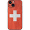 Switzerland Flag Distressed iPhone 13 Mini Skin